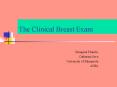 The Clinical Breast Exam PowerPoint PPT Presentation