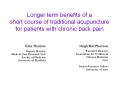 Longer term benefits of a PowerPoint PPT Presentation
