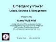 Emergency Power PowerPoint PPT Presentation