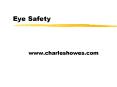 Eye Safety PowerPoint PPT Presentation