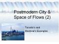 Postmodern City PowerPoint PPT Presentation