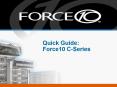 Quick Guide: Force10 C-Series PowerPoint PPT Presentation