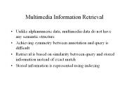 Multimedia Information Retrieval