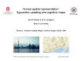 Human spatial representation: PowerPoint PPT Presentation