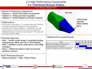 2.4.1 Distributed Exhaust Nozzles