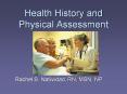 Health History and Physical Assessment PowerPoint PPT Presentation
