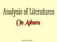 Analysis of Literatures PowerPoint PPT Presentation
