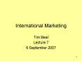 International Marketing PowerPoint PPT Presentation