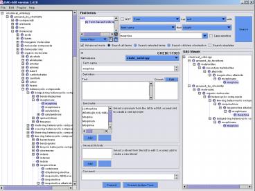 A snapshot of Chemical Ontology