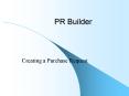 PR Builder PowerPoint PPT Presentation