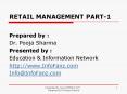 RETAIL MANAGEMENT PART1
