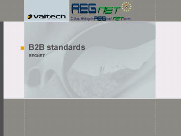 B2B standards