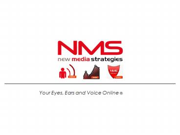 Your Eyes, Ears and Voice Online