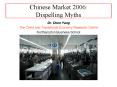 Chinese Market 2006: Dispelling Myths PowerPoint PPT Presentation