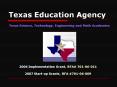 Texas Education Agency PowerPoint PPT Presentation