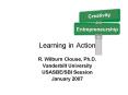 Learning in Action PowerPoint PPT Presentation