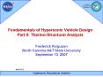 Fundamentals of Hypersonic Vehicle Design Part II: ThermoStructural Analysis PowerPoint PPT Presentation