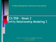 Database Management Systems