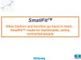 SmallFitTM When fashion and function go hand in hand SmallFitTM: made for fashionable, active, conne PowerPoint PPT Presentation