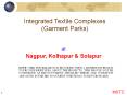 Presentation on Textile parks PowerPoint PPT Presentation