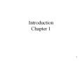 Introduction Chapter 1 PowerPoint PPT Presentation