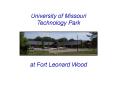 University of Missouri Technology Park PowerPoint PPT Presentation