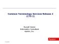 Common Terminology Services Release 2 CTS 2 PowerPoint PPT Presentation