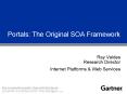 Portals: The Original SOA Framework PowerPoint PPT Presentation