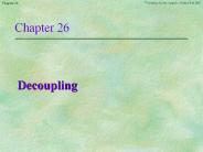 Decoupling