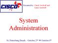System Administration PowerPoint PPT Presentation