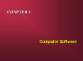 Computer Software PowerPoint PPT Presentation