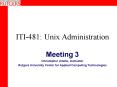 ITI481: Unix Administration PowerPoint PPT Presentation
