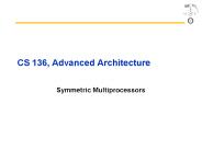 CS 136, Advanced Architecture
