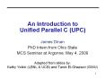 An Introduction to Unified Parallel C UPC PowerPoint PPT Presentation
