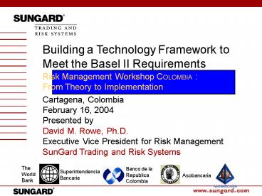 20030325 STARS Basel II Review