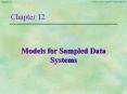 Models for Sampled Data Systems PowerPoint PPT Presentation