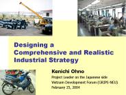 Designing a Comprehensive and Realistic Industrial Strategy