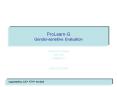 ProLearnG Gendersensitive Evaluation PowerPoint PPT Presentation