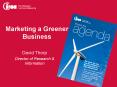 Marketing a Greener Business PowerPoint PPT Presentation