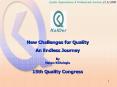 New Challenges for Quality PowerPoint PPT Presentation
