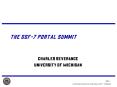 The GGF7 Portal Summit PowerPoint PPT Presentation