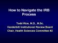 How to Navigate the IRB Process PowerPoint PPT Presentation