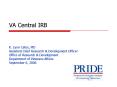 VA Central IRB PowerPoint PPT Presentation