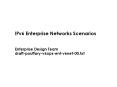 IPv6 Enterprise Networks Scenarios PowerPoint PPT Presentation