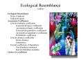 Ecological Resemblance PowerPoint PPT Presentation