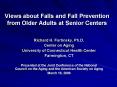 Views about Falls and Fall Prevention from Older Adults at Senior Centers PowerPoint PPT Presentation