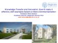 Knowledge Transfer and Innovation: How to make it effective, with examples based on NanoCommercializ PowerPoint PPT Presentation