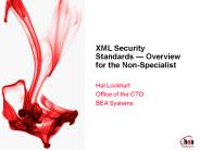 XML Security Standards Overview for the NonSpecialist