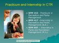 Practicum and Internship in CTR PowerPoint PPT Presentation