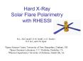 Hard XRay Solar Flare Polarimetry with RHESSI PowerPoint PPT Presentation